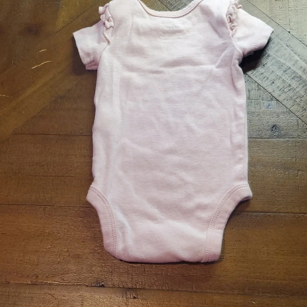 Carter's Light Pink Bodysuit with 'Mama's Mini' Text